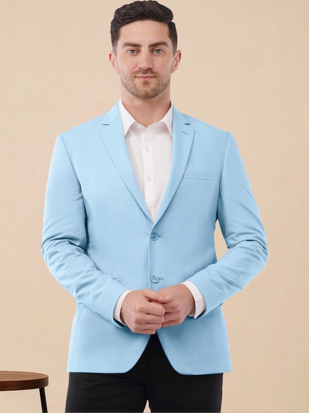 Integration Notched Lapel Single-Breasted Formal Blazers-picture-32