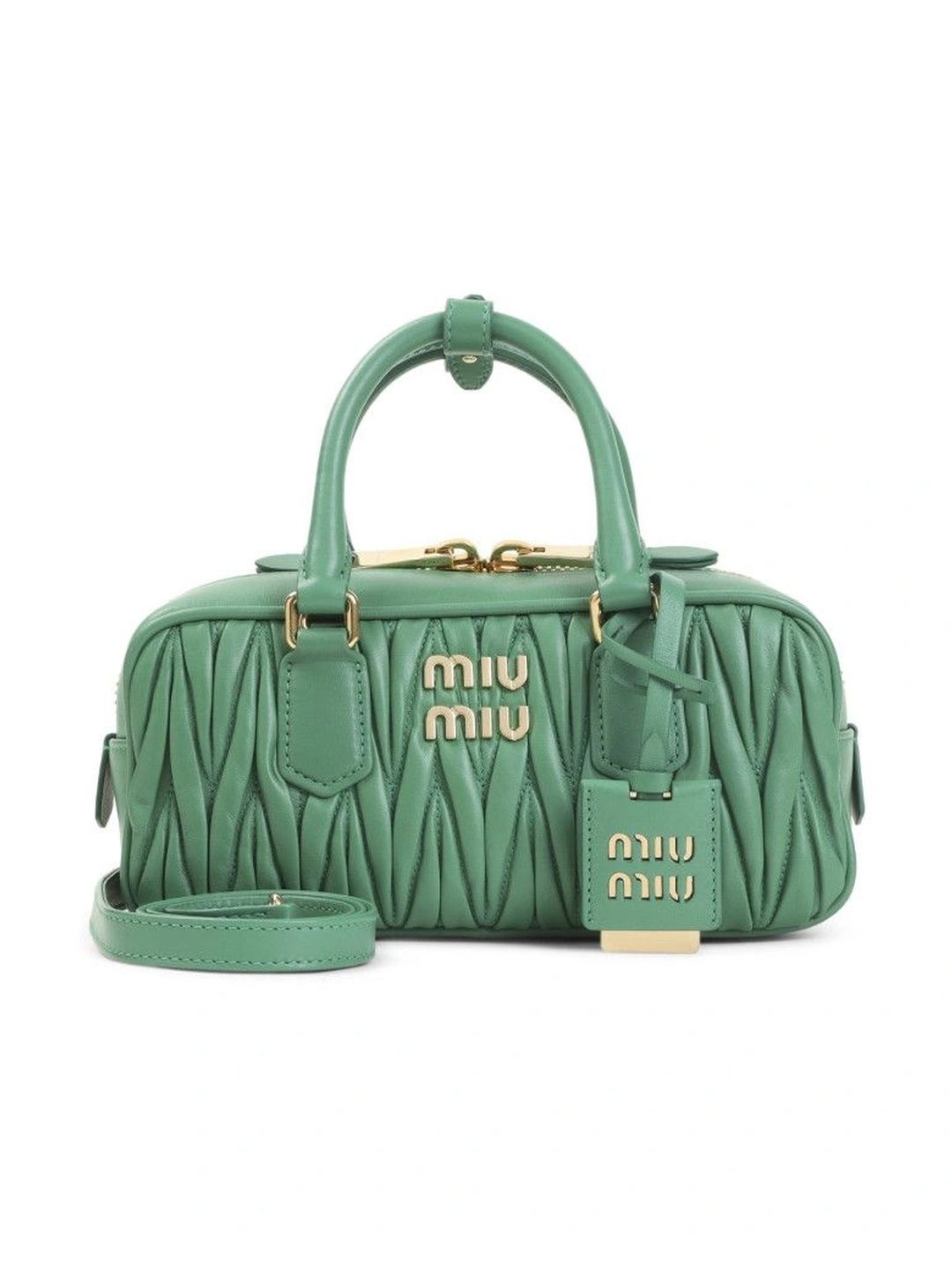 Miu Miu Green Arcadie Mini Satchel-picture-52