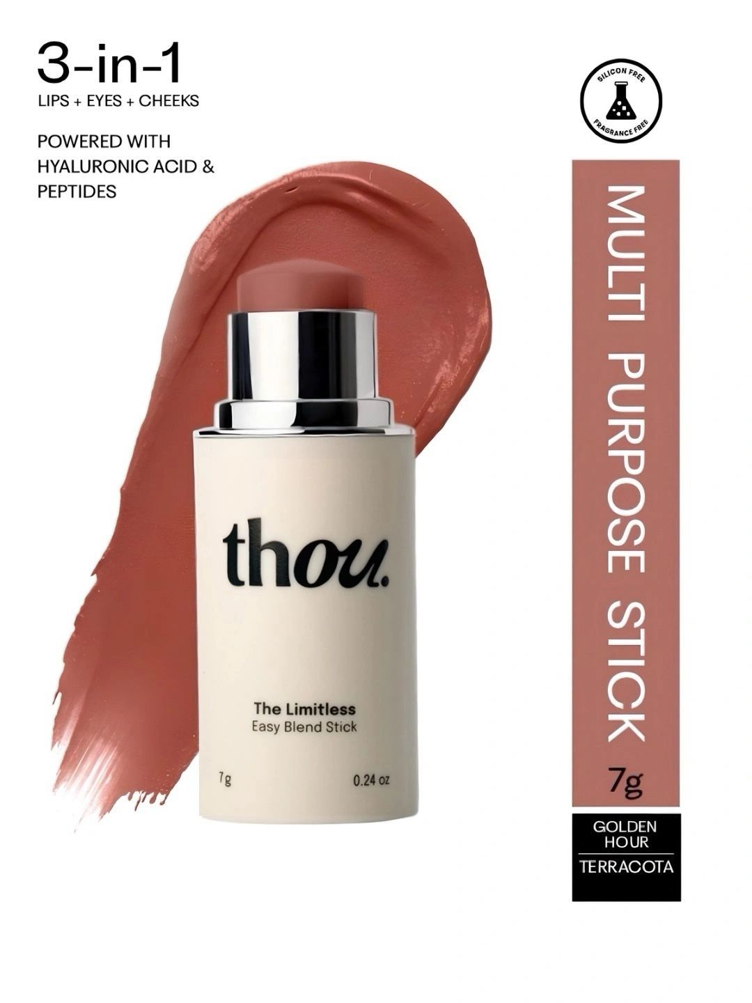 Thou The Limitless Easy Blend Blush Stick - 7 g - Terracota-picture-50
