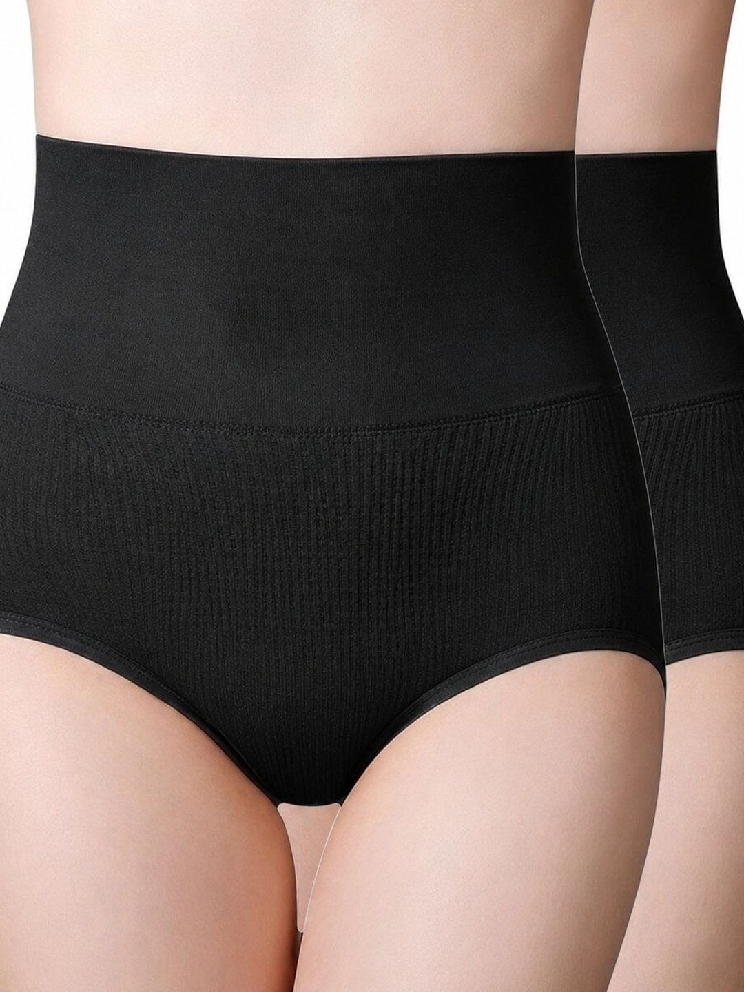 upinnerwear Women Pack of 2 Seamless Basic Briefs-image-15