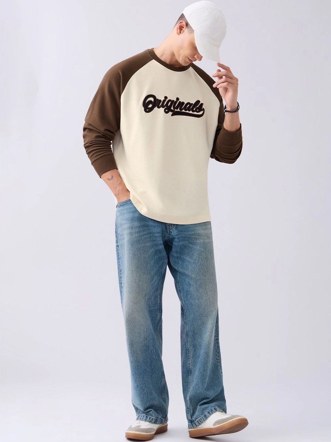 The Souled Store Men Typography Applique T-shirt-image-15