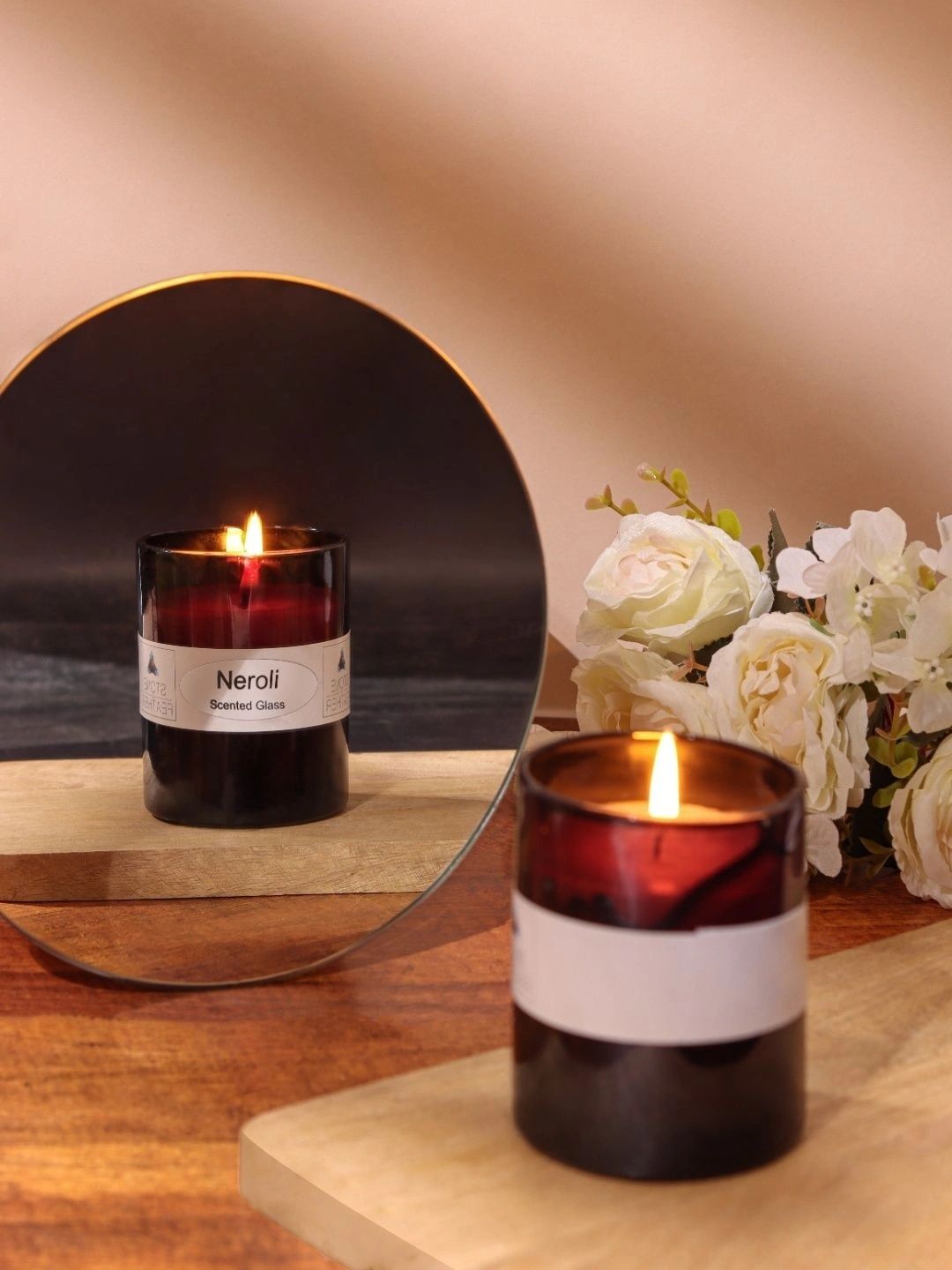 Stone and Feather Black 1 pieces Jar Candle-picture-22