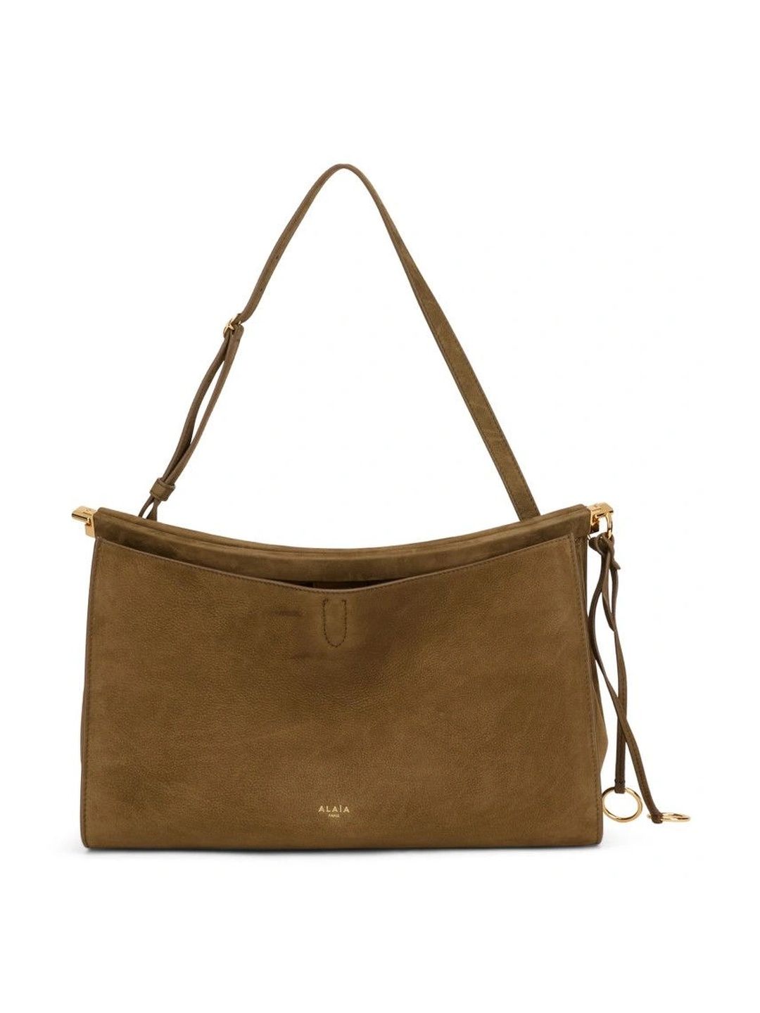alaia Brown Le Click Pocket 35 Large Shoulder Bag-picture-55