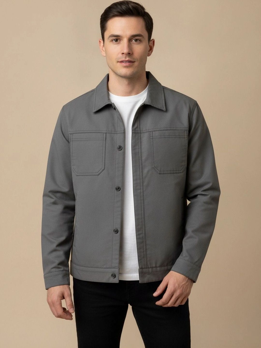 Roadster Men Woven Jacket-picture-30