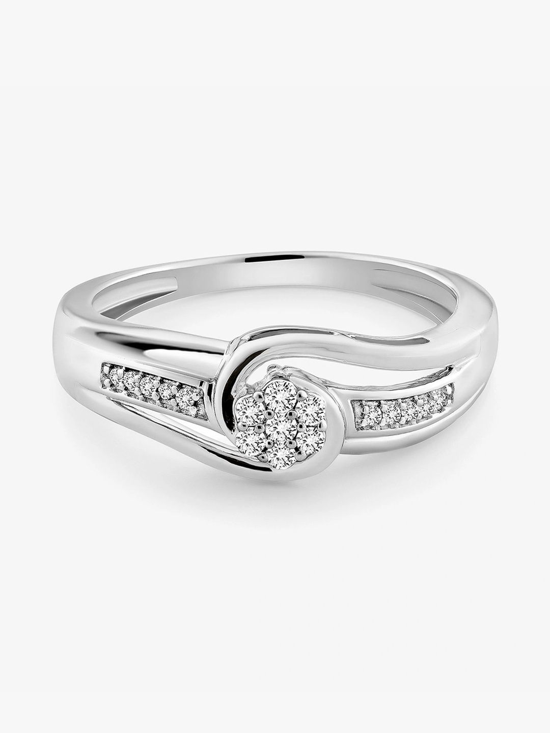 Keemti Loop of Light Lab Grown Diamond Ring - 0.11 CT-2.14g-image-34