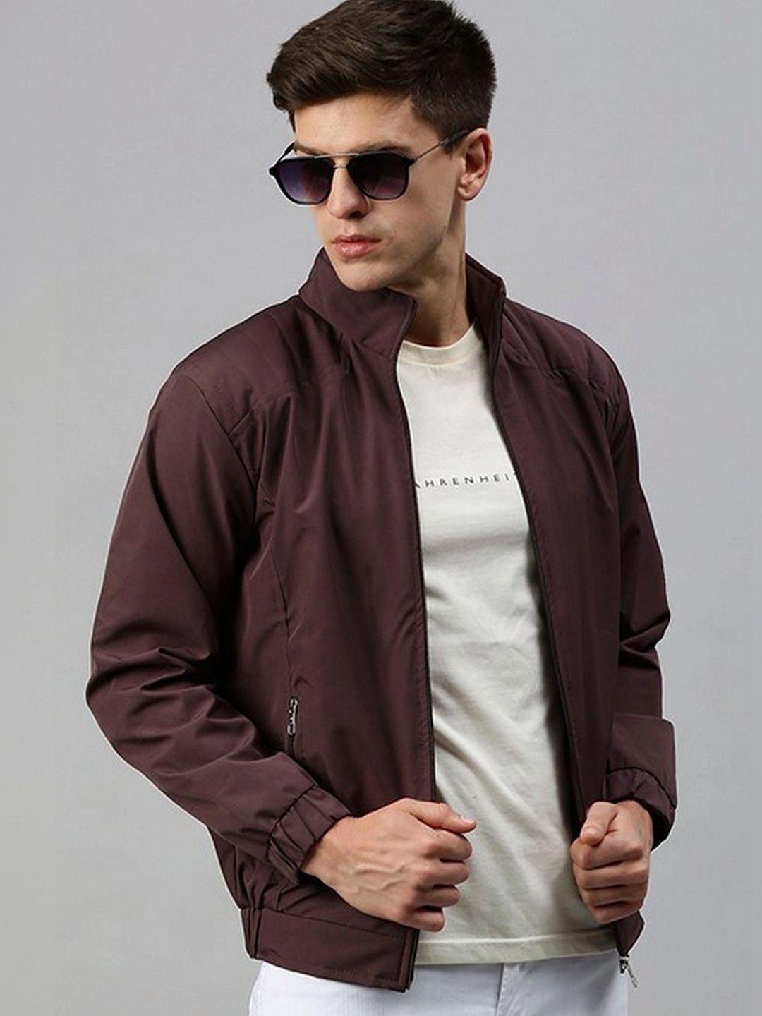 Kaali Peeli Men Lightweight Bomber Jacket
