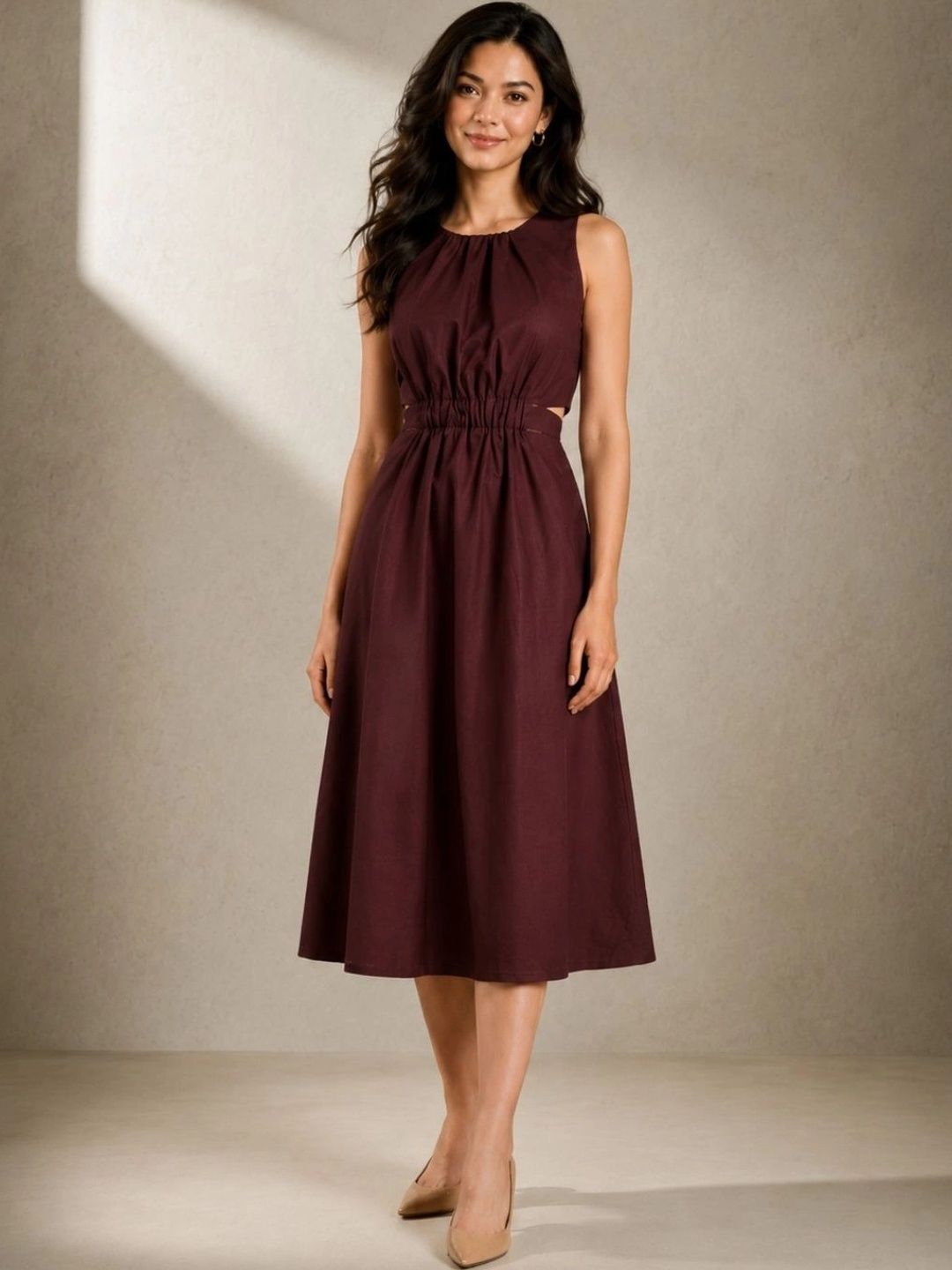 Sana Vista A-Line Midi Dress-picture-20