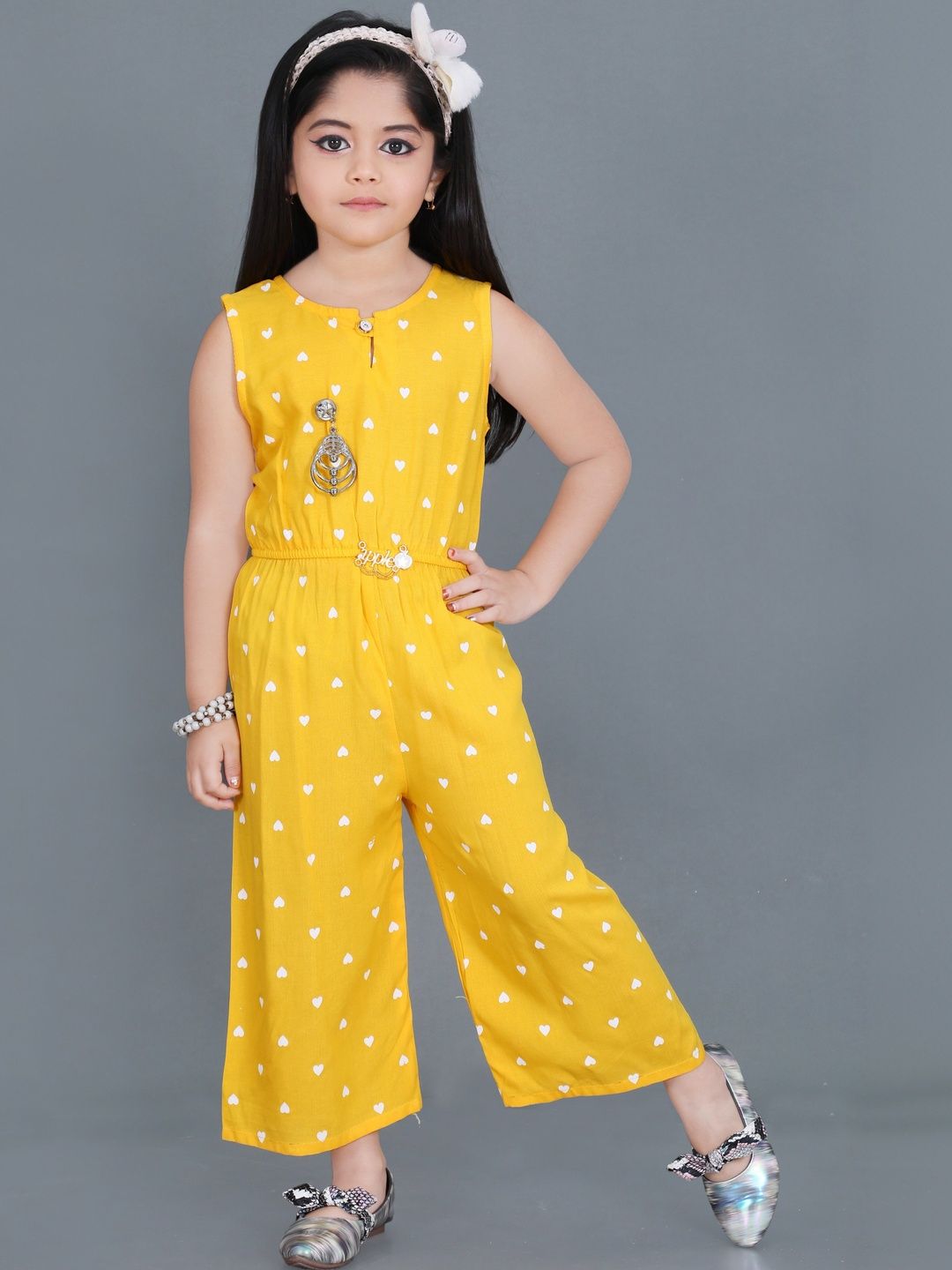 BARKAT DESIGNING PLANET Girls Printed Basic Jumpsuit-picture-42