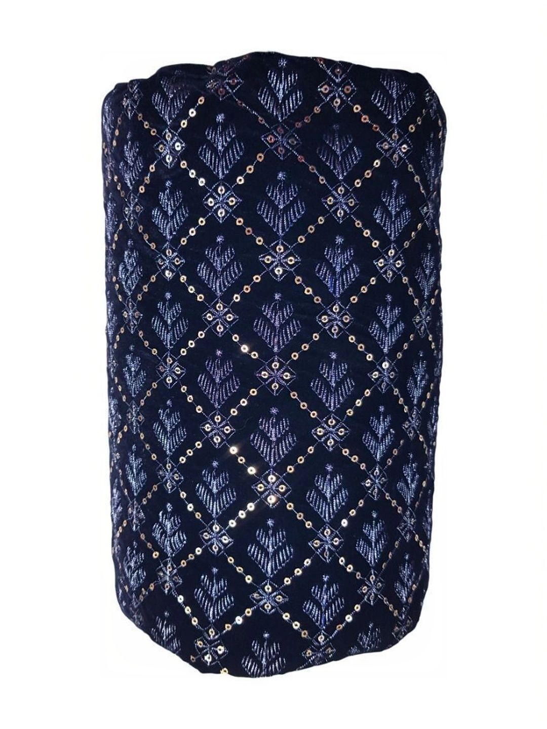 SEG Velvet Unstitched Dress Material-picture-4