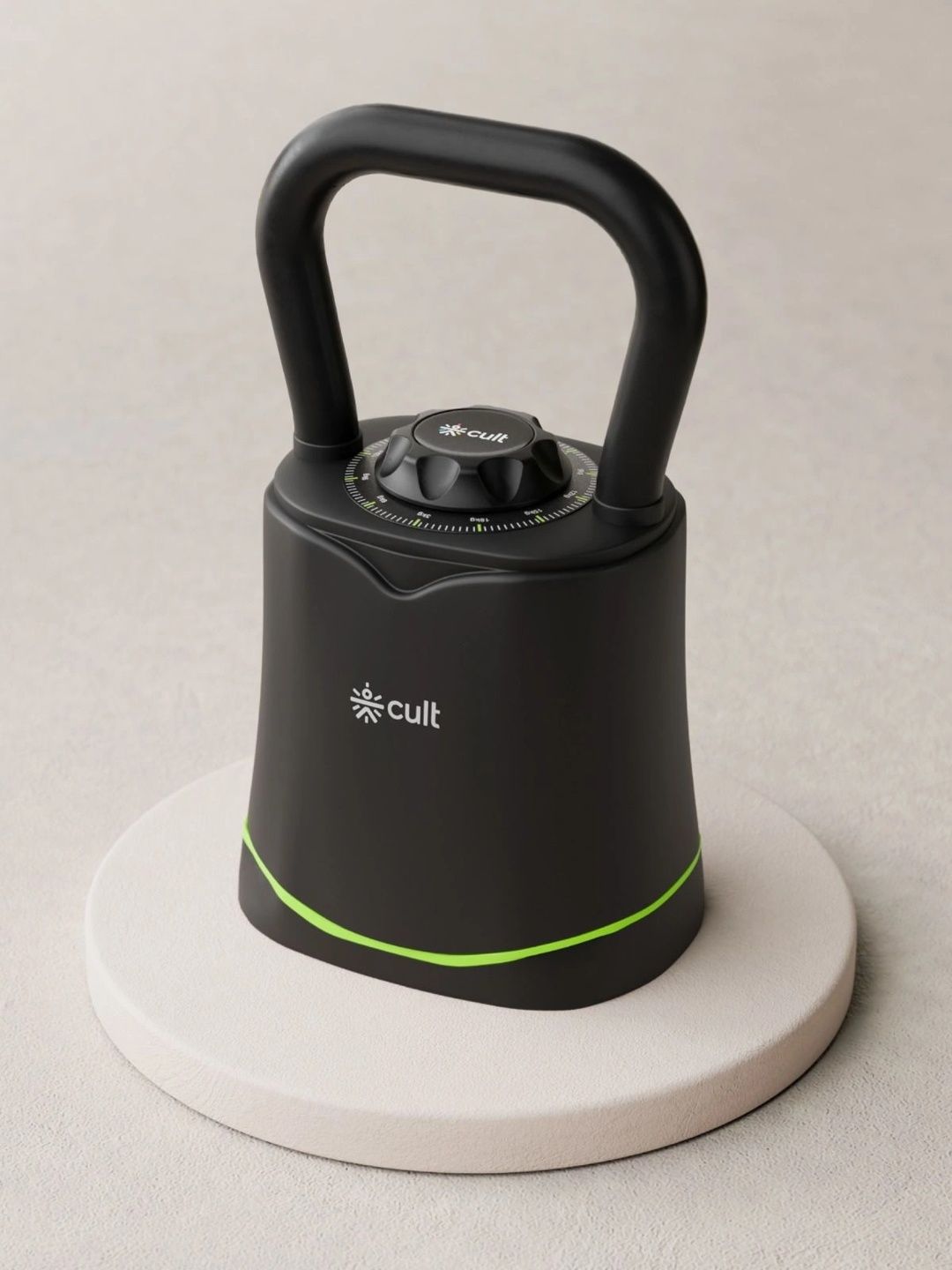 CULT Adjustable Weight Kettlebell With Wide Handle & Stable Base - 18 Kg-picture-18