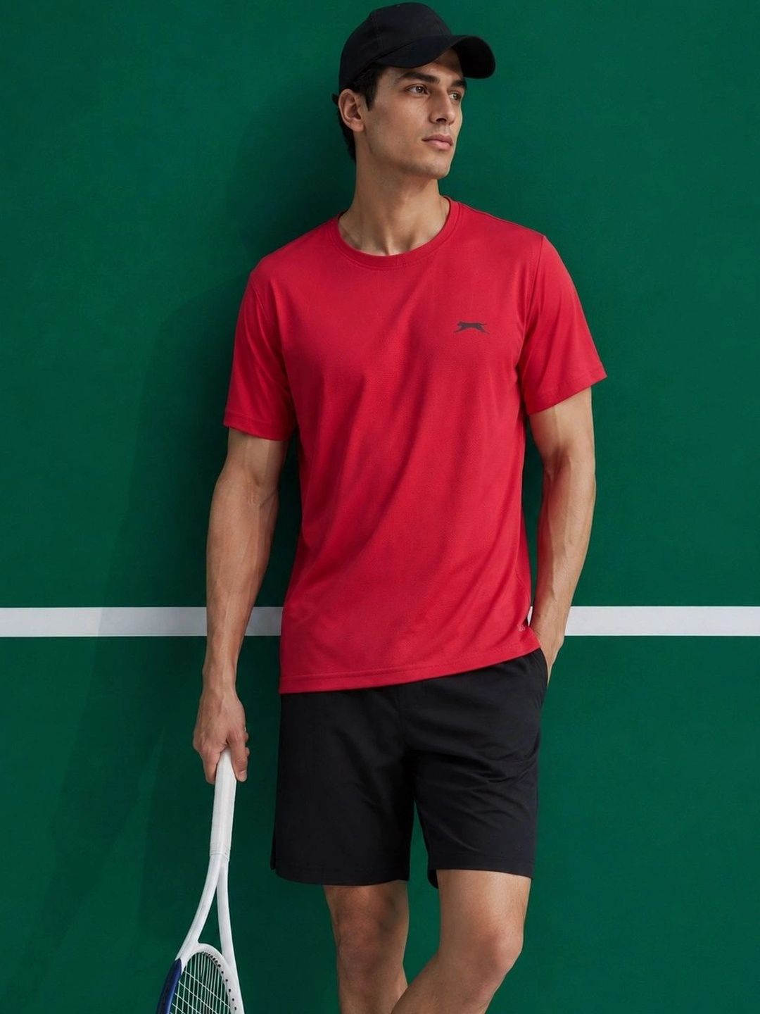 Slazenger Men Brand Logo T-shirt-picture-45