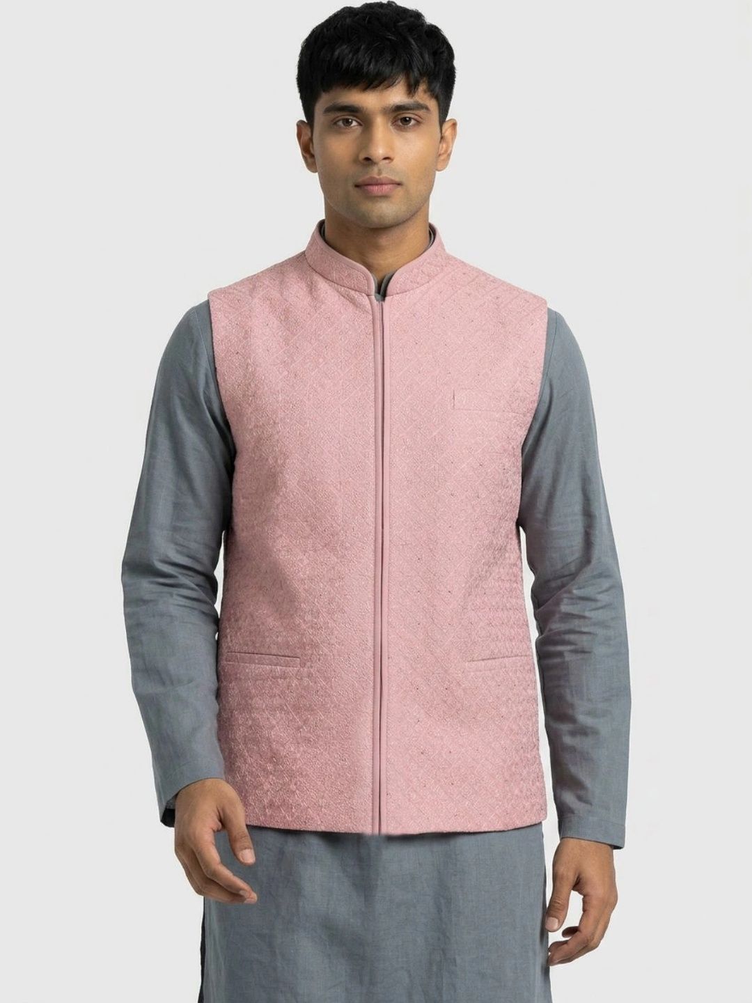 Sanman Ethnix by Raymond Men Padded Jacket-image-22