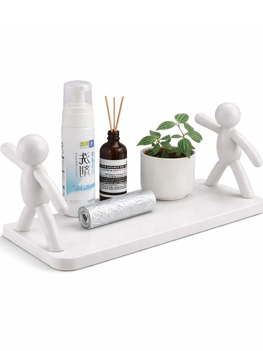 Myntra Elegant Homes White 2 piece Solid Plastic-picture-26