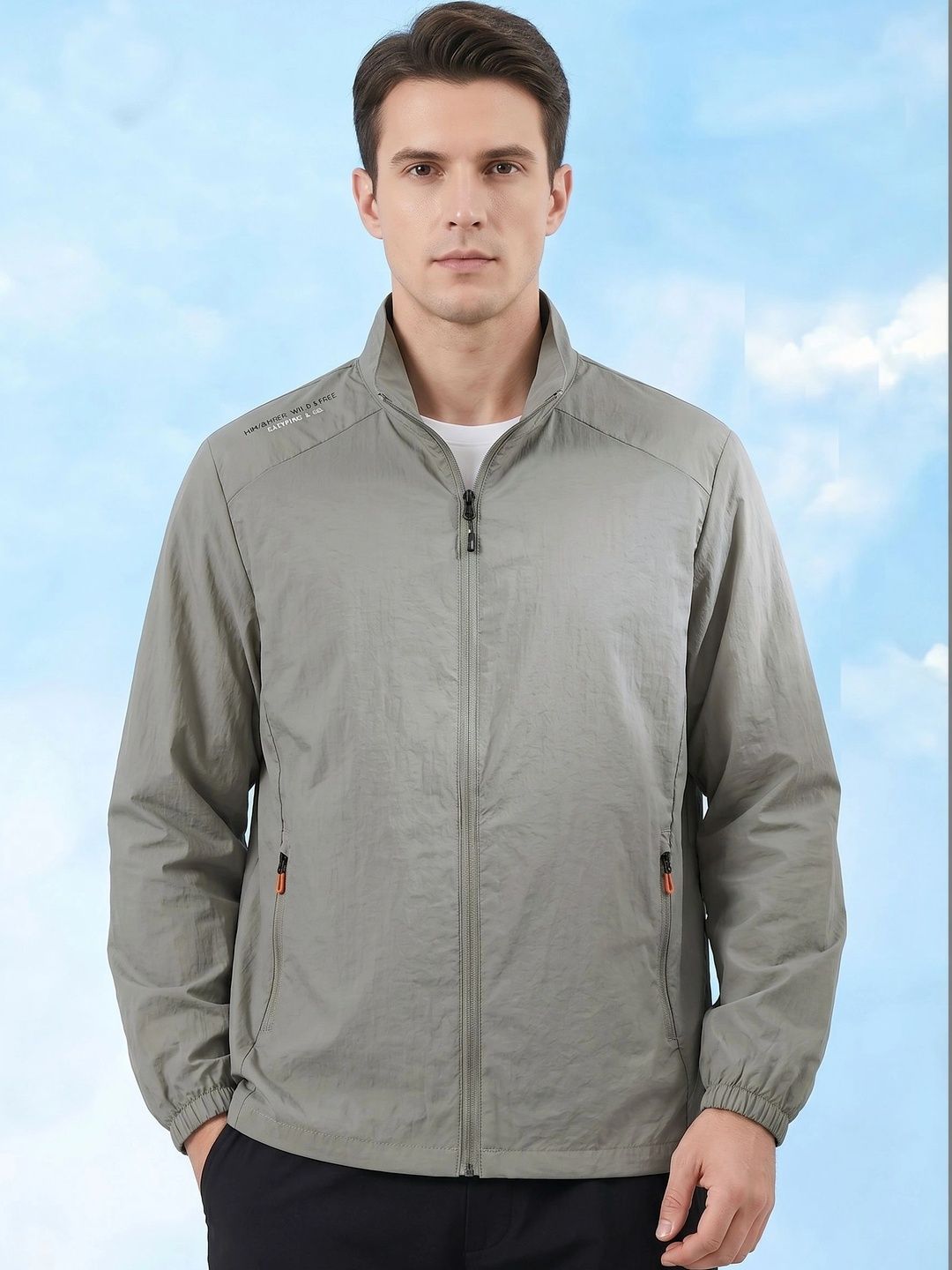 ENRIZZ Men Lightweight Outdoor Sporty Jacket-image-27