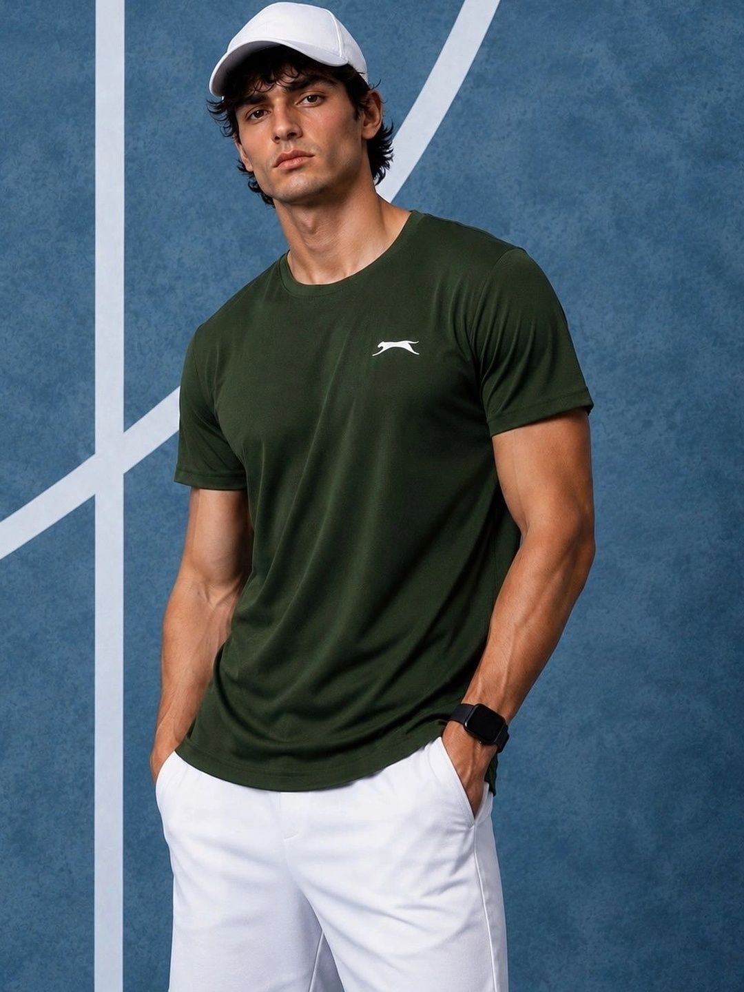 Slazenger Men Brand Logo T-shirt-picture-56