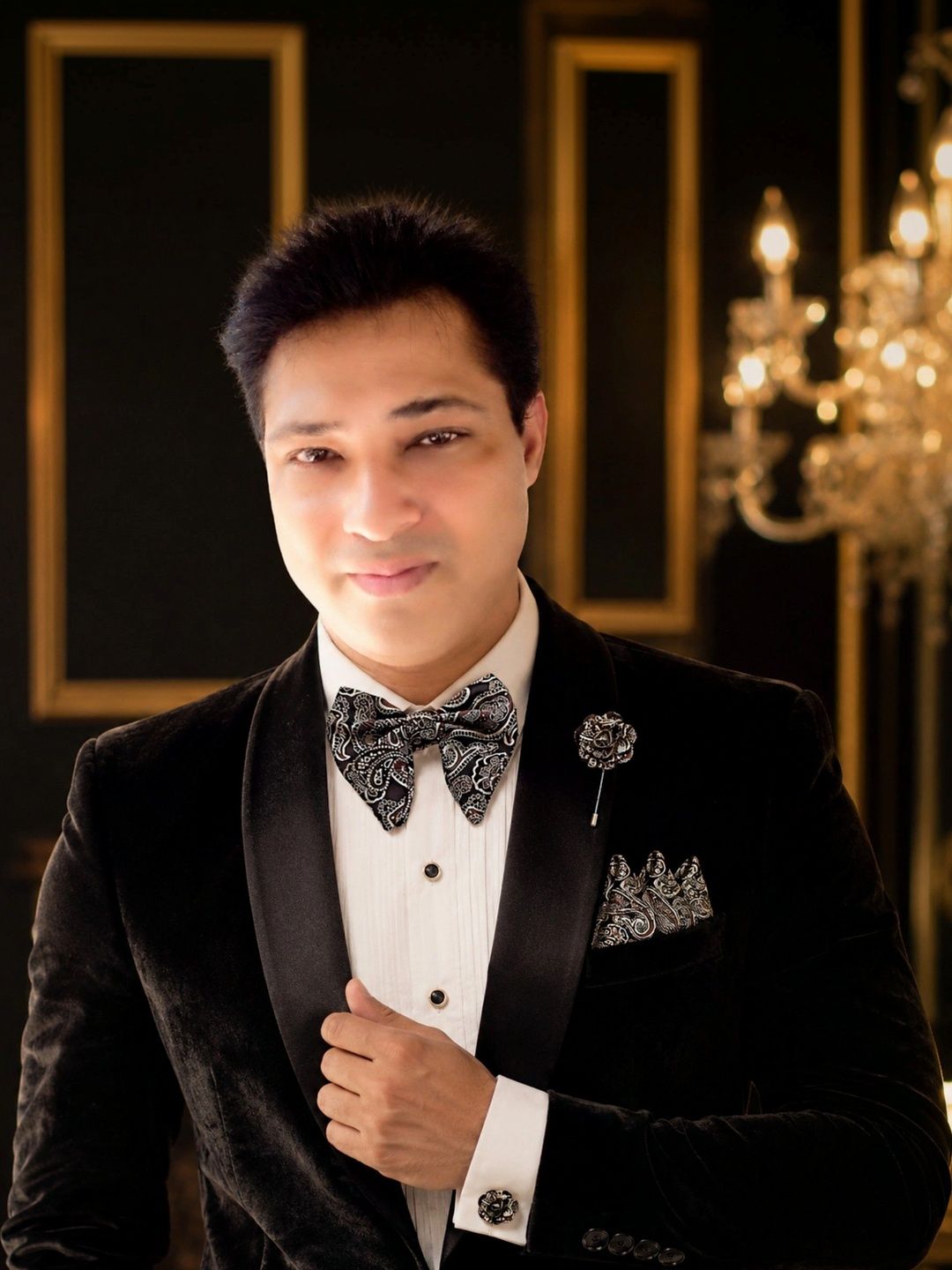 VOICI Men Printed Bow Tie-picture-19