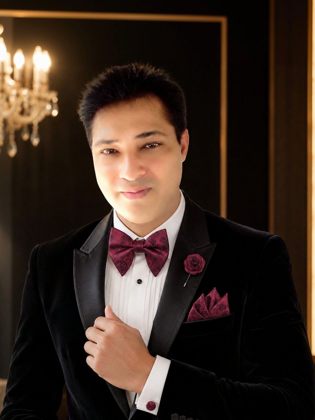 VOICI Men Printed Bow Tie-picture-25
