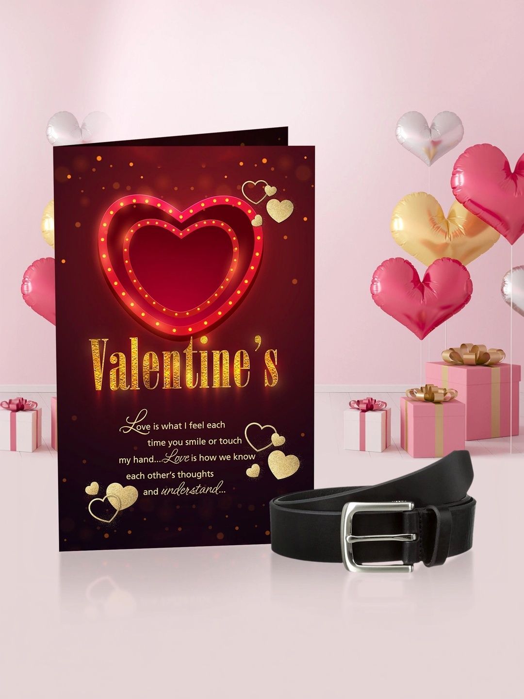 GIFT MY PASSION Valentine's Greeting Card & Belt Gift Set-picture-48