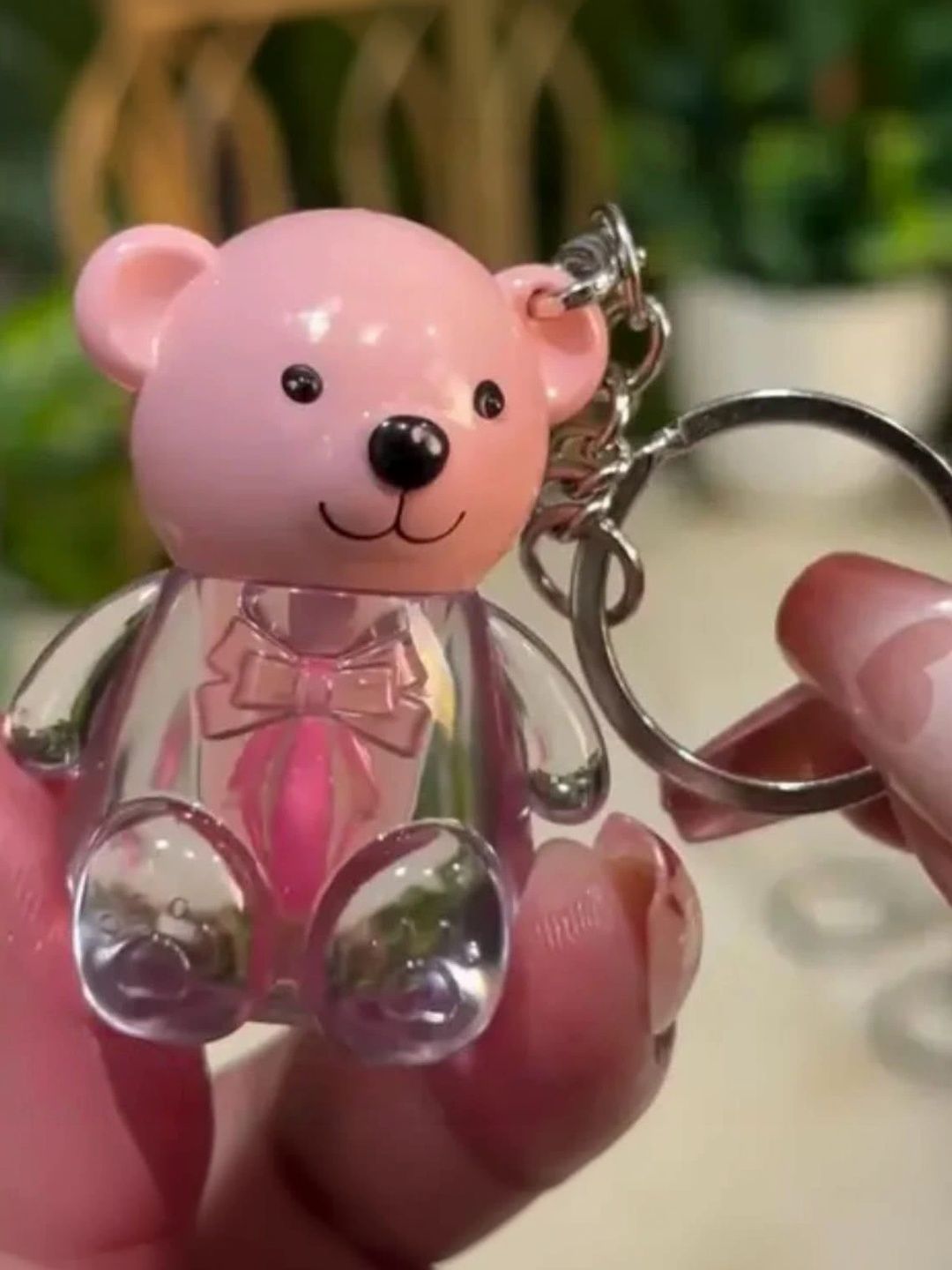 ORGANIC HERBS Teddy Shape Lip Gloss With Key Ring-10 ml-image-23