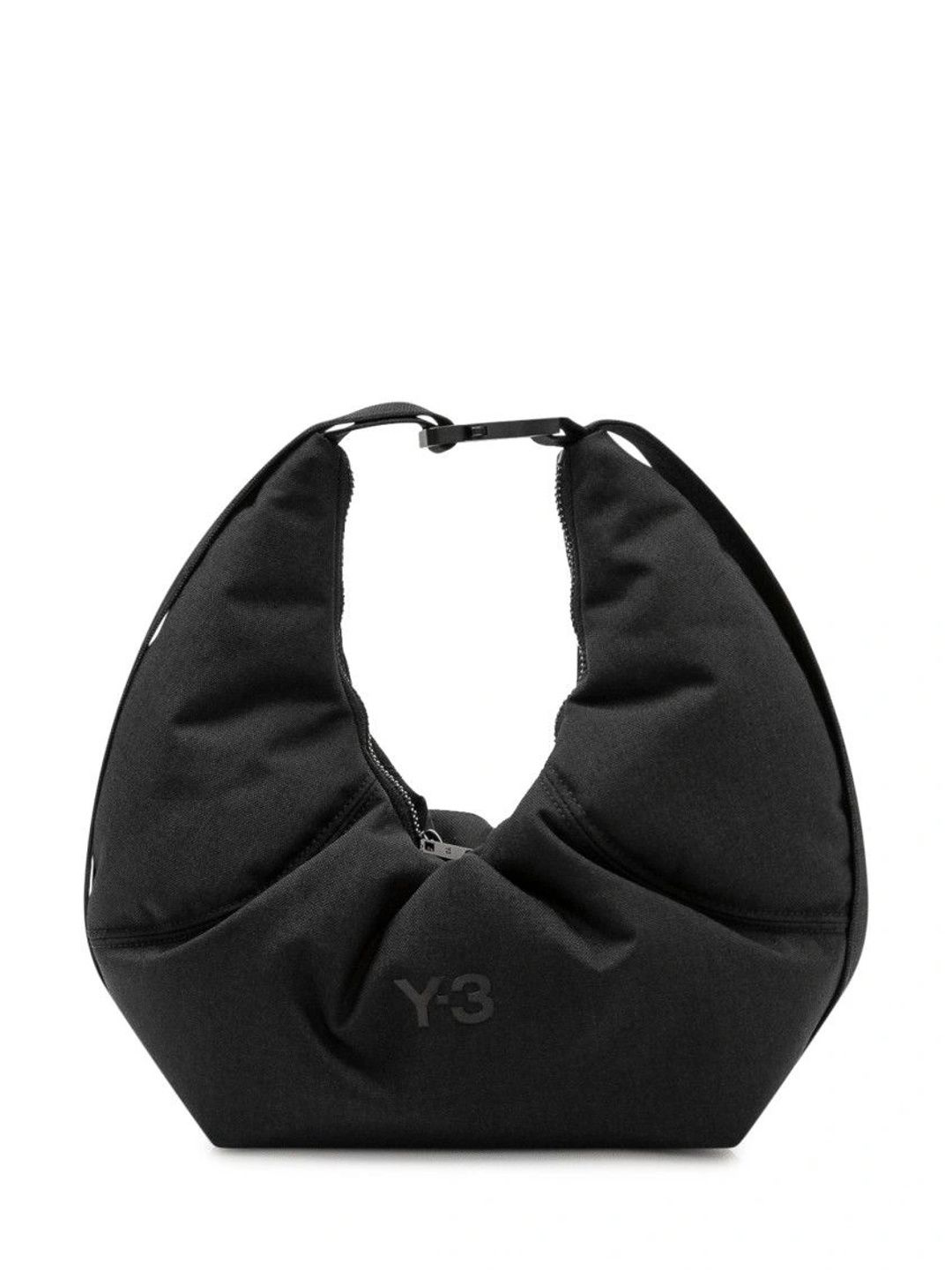 y-3 Black Crescent Crossbody Bag-picture-44