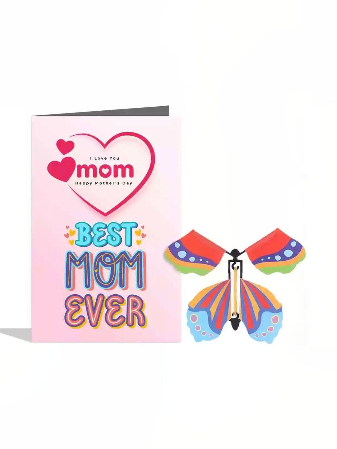 GIFT MY PASSION 2Pcs Pink Greeting Card with Envelope-image-25