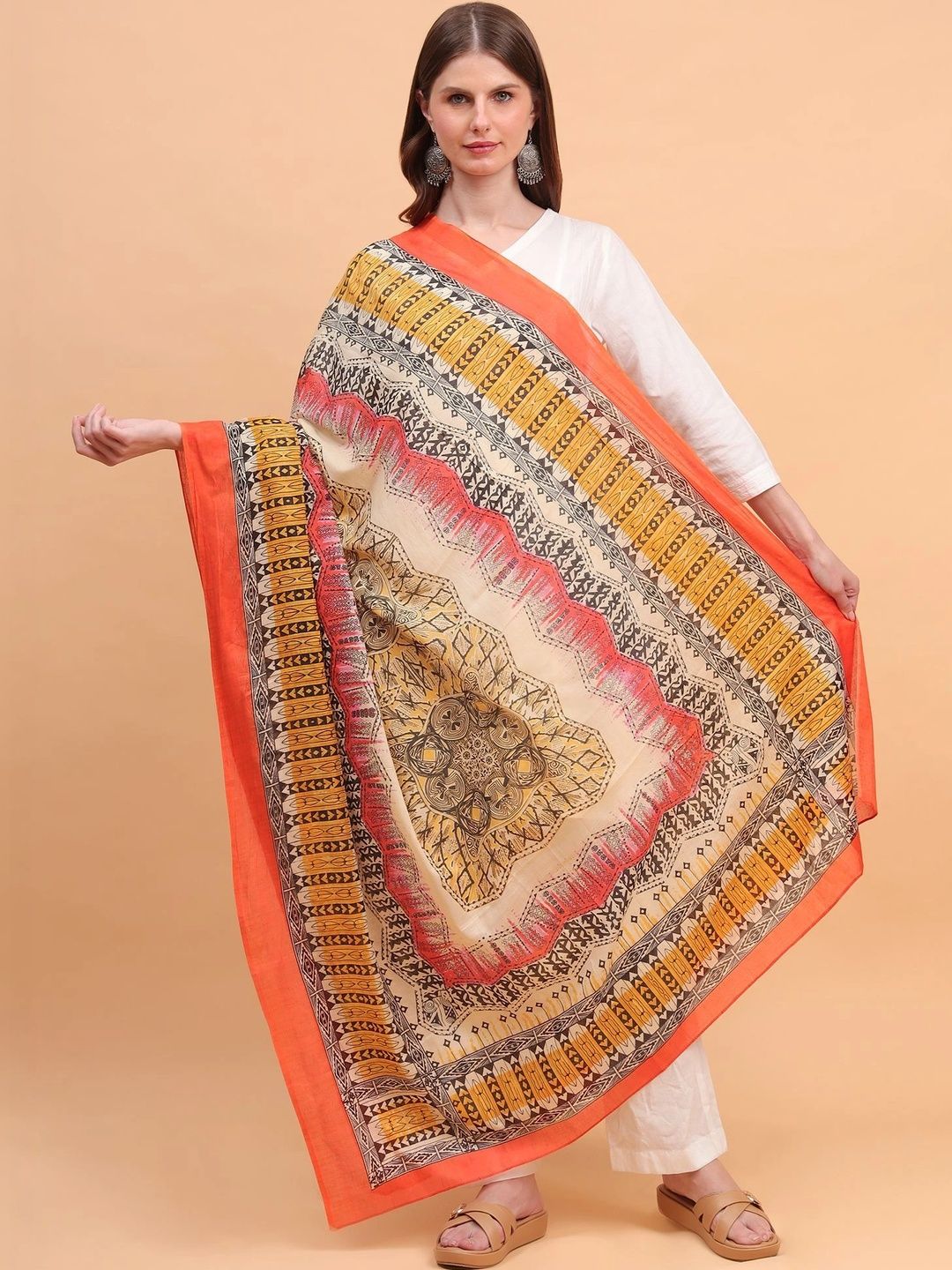 Moda Chales Ethnic Motifs Printed Dupatta-picture-12