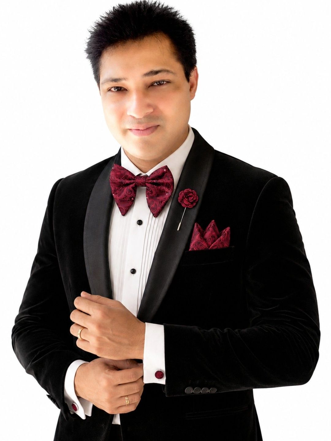 VOICI Men Printed Bow Tie-picture-24
