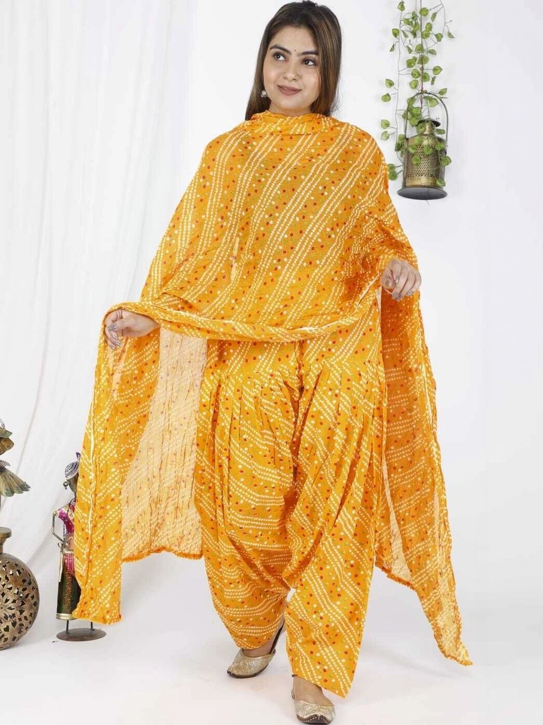 kheeaafashions Women Cotton Printed Patiala and Dupatta-picture-39