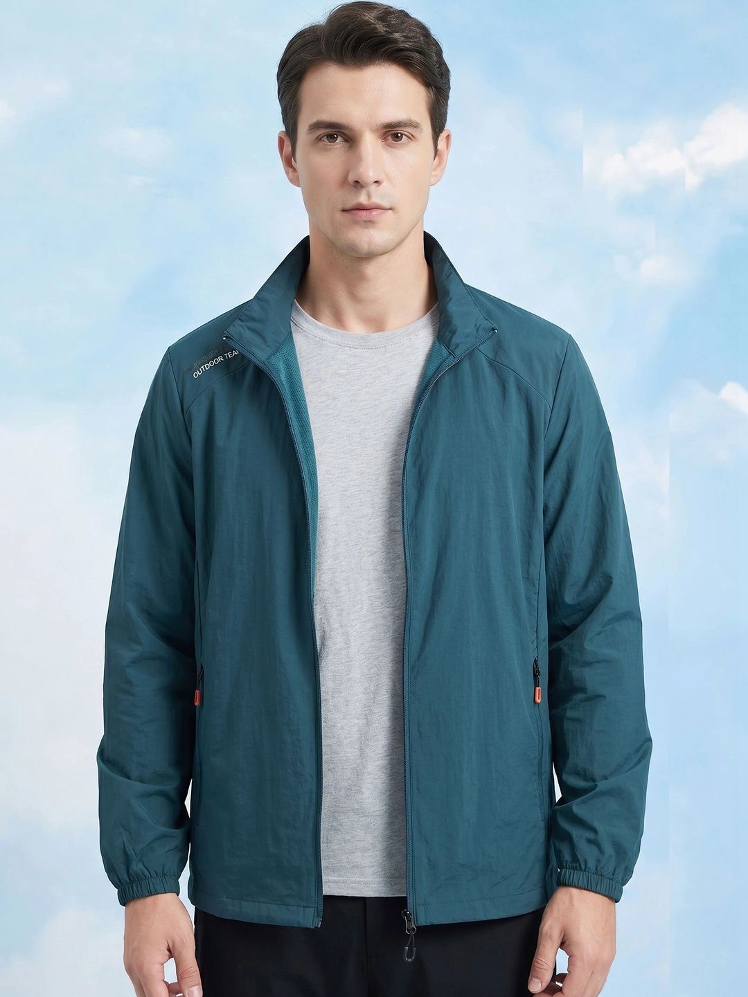 ENRIZZ Men Lightweight Outdoor Woven Jacket-picture-33