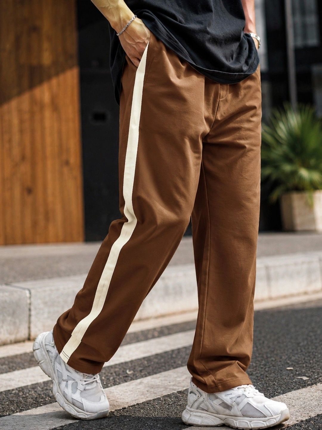 Maniac Men Baggy Training Track Pants-picture-32