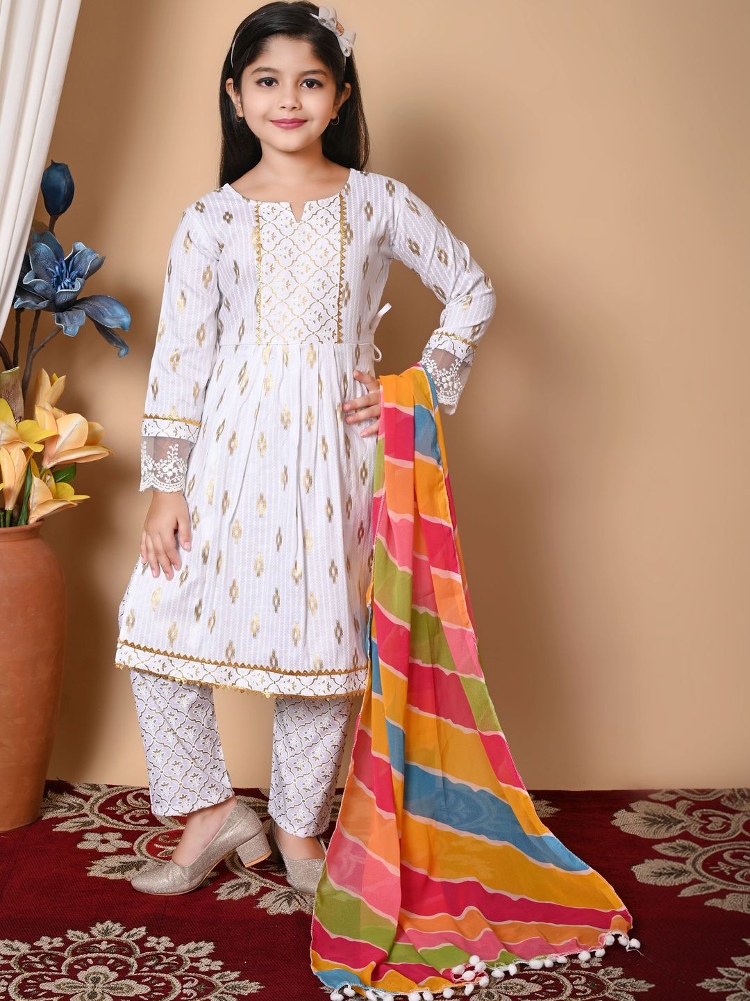 BARKAT DESIGNING PLANET Print A-Line Dress-picture-18