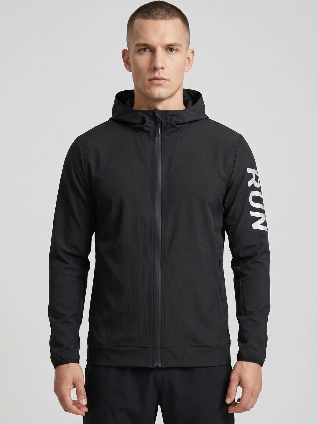 ENRIZZ Men Typography Lightweight Outdoor Sporty Jacket-image-14