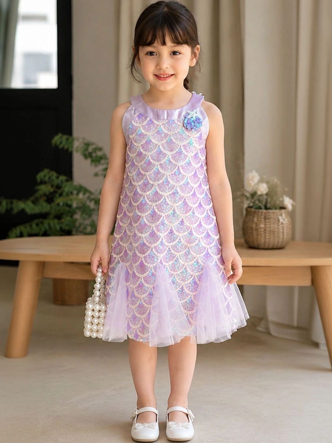 Xsole Embellished A-Line Dress-picture-22