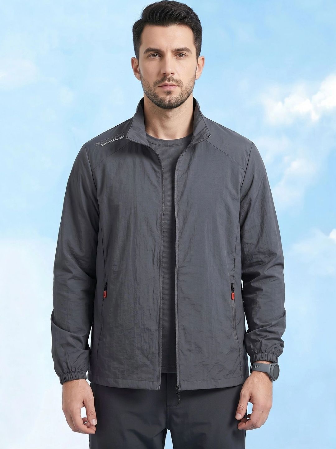 ENRIZZ Men Lightweight Outdoor Sporty Jacket-picture-44