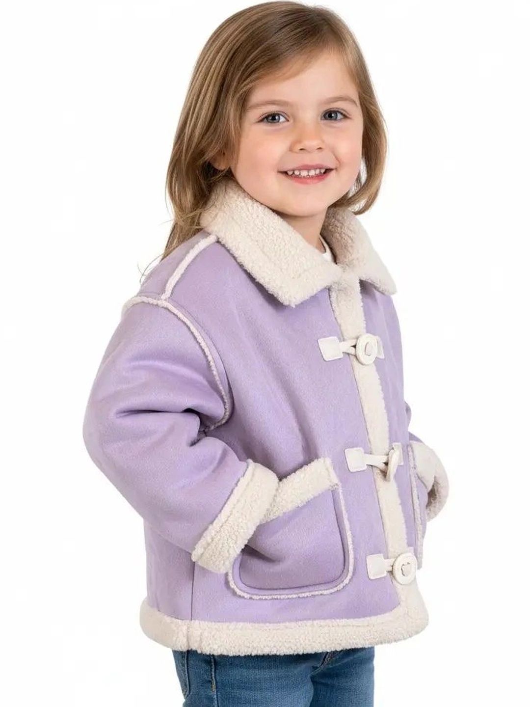 TrendyKid Girls Woollen Jacket-picture-58