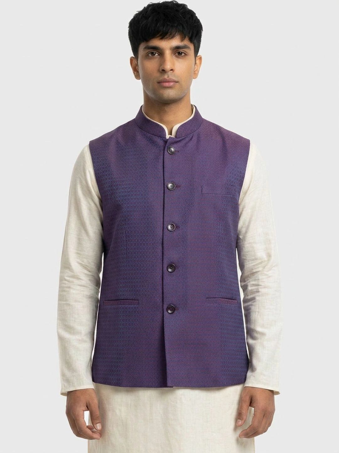 Sanman Ethnix by Raymond Men Woven Jacket-image-46