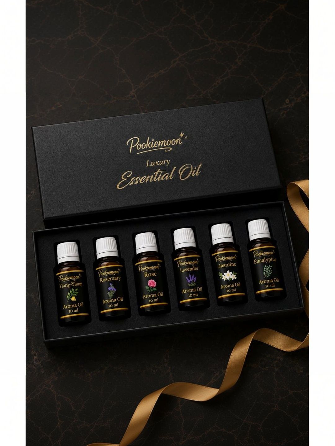 POOKIEMOON 6-Pcs Brown Long Lasting Aroma Oils 60ml-picture-44