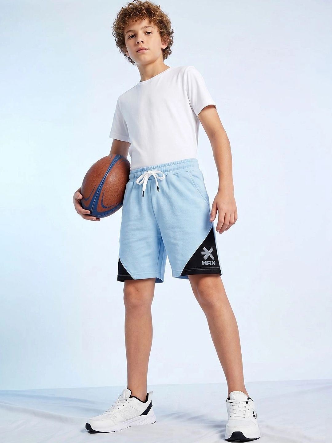 HRX by Hrithik Roshan Boys Colourblocked Training or Gym with Technology Shorts-picture-55