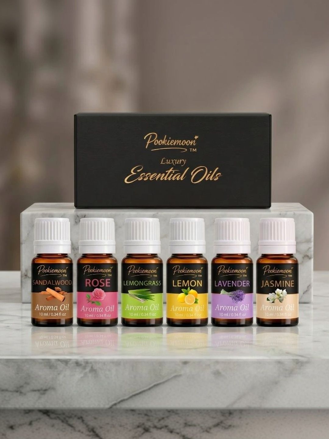 POOKIEMOON 6-Pcs Brown Long Lasting Aroma Oils 60ml-picture-54