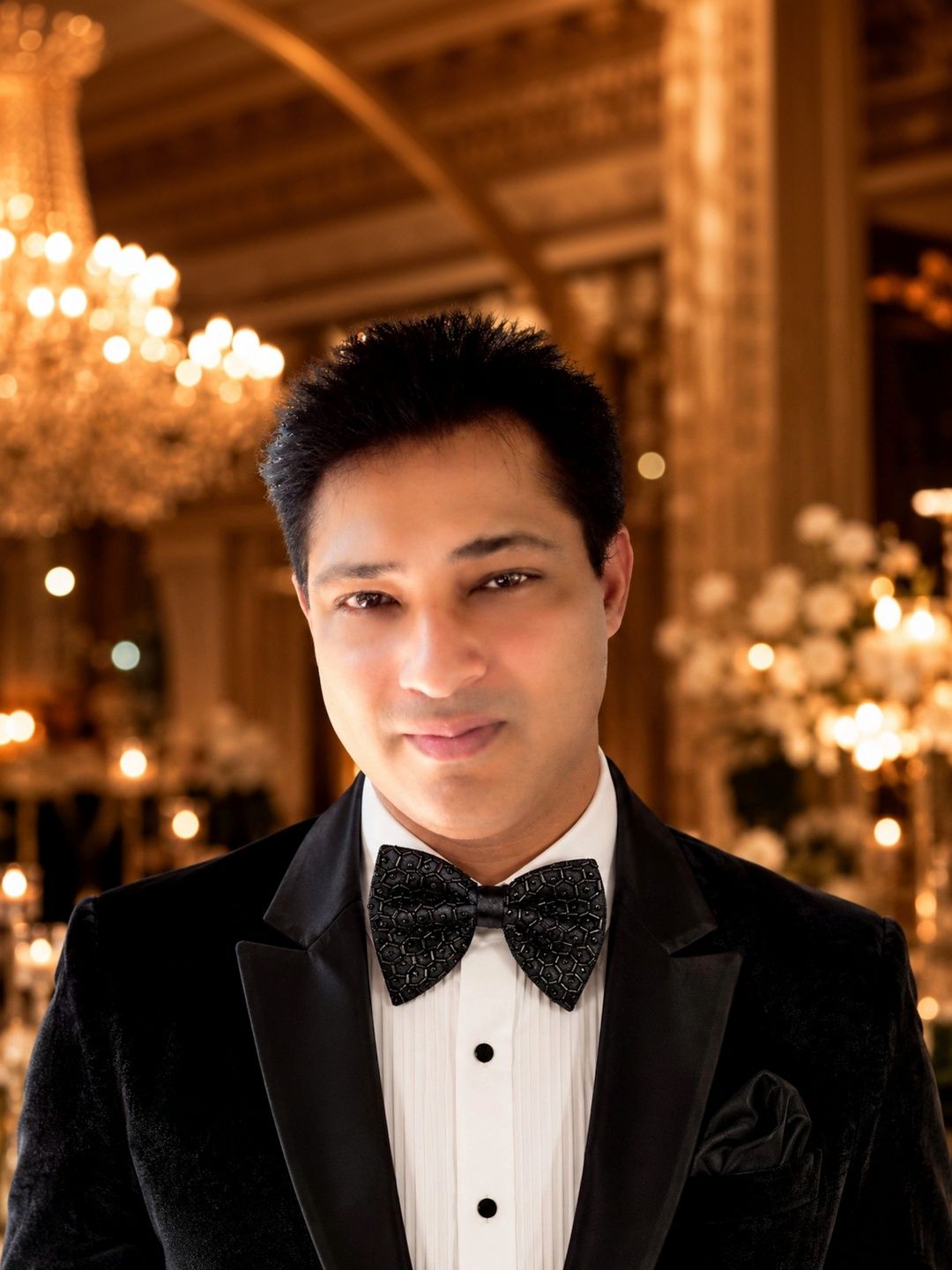 VOICI Men Woven Design Bow Tie-picture-32
