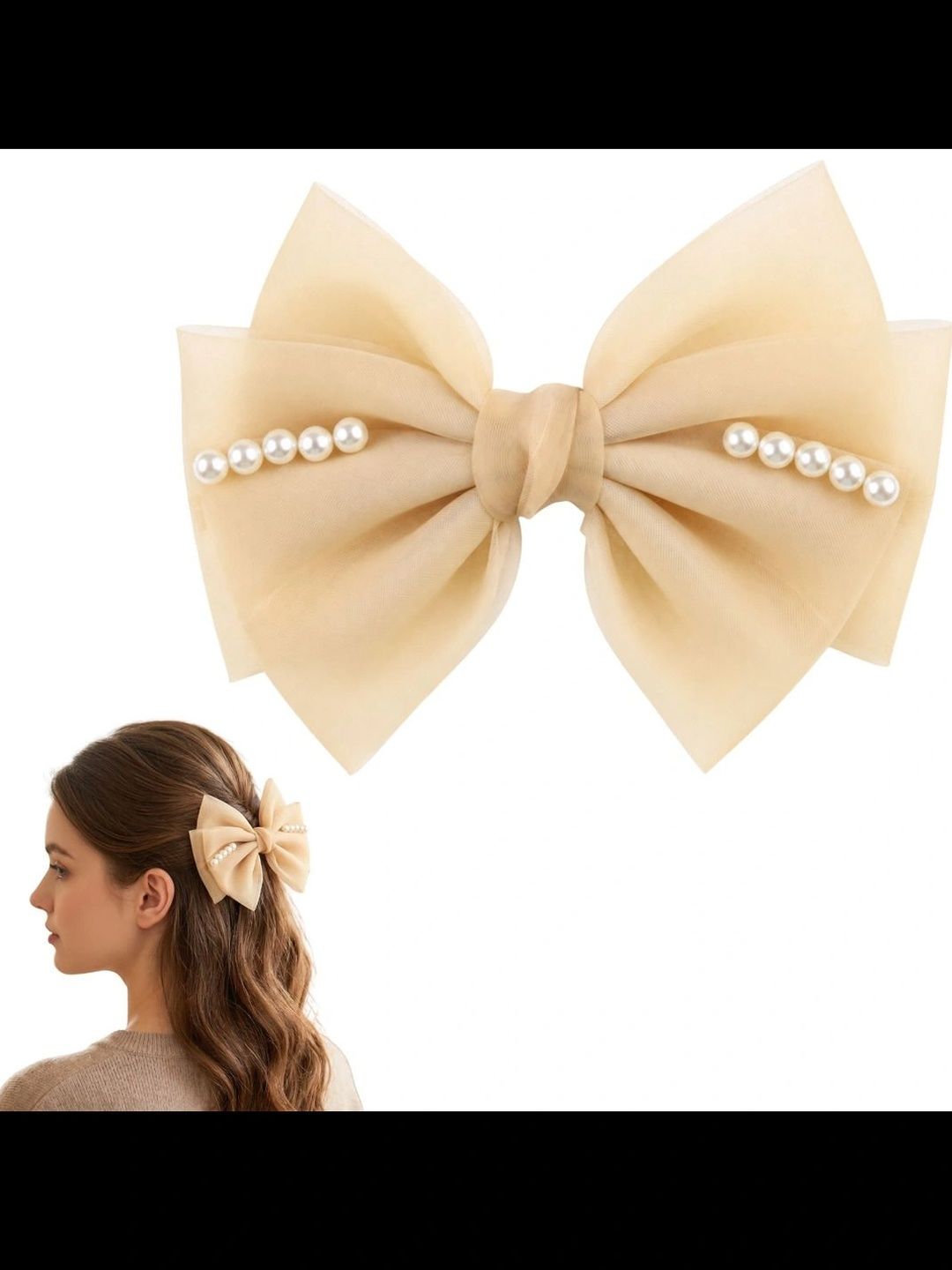 BAESD Women Embellished French Barrette-image-48
