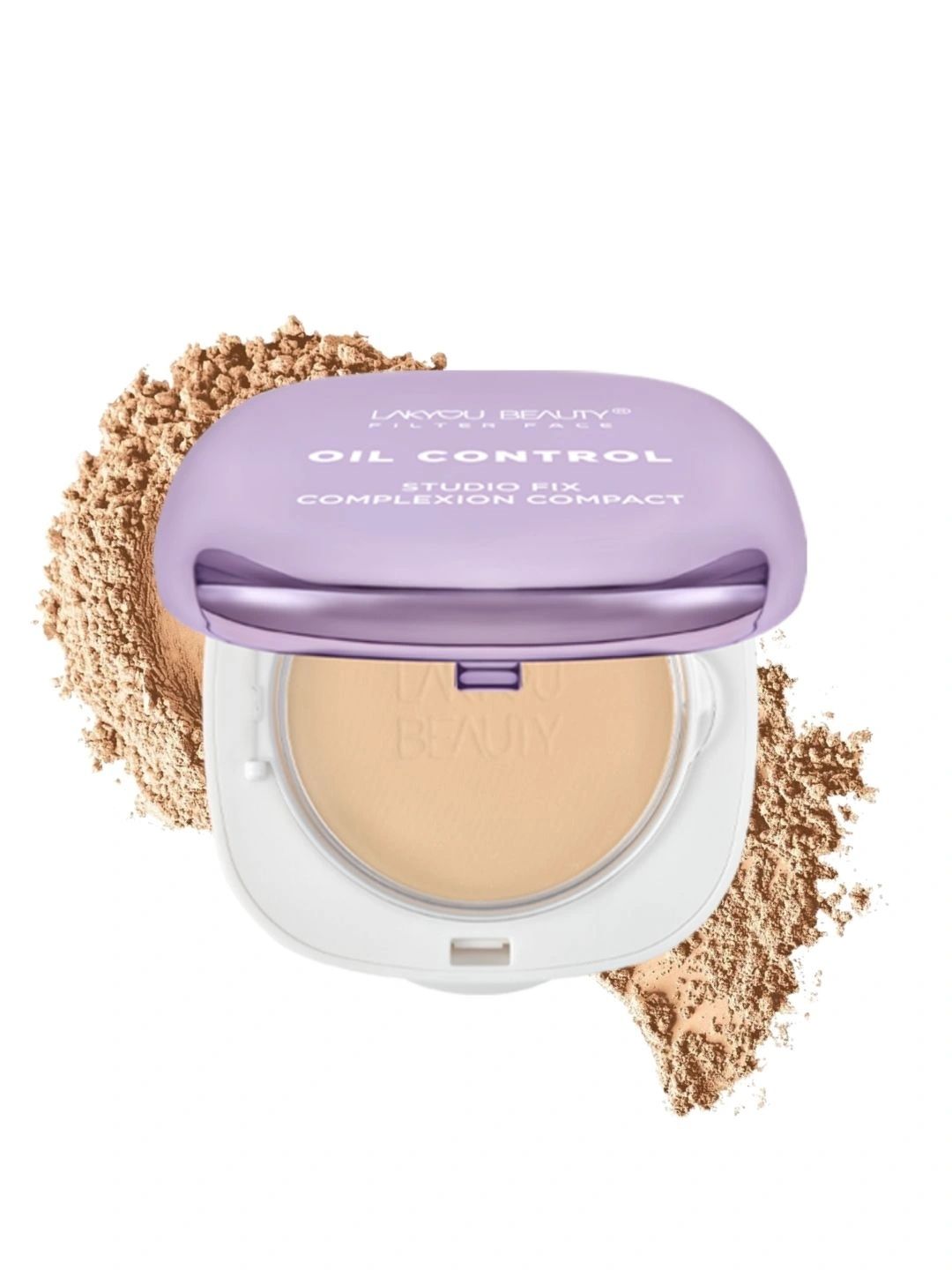 LAKYOU BEAUTY Oil Control 2in1 Compact Powder - 30 g - Natural Nude-picture-24