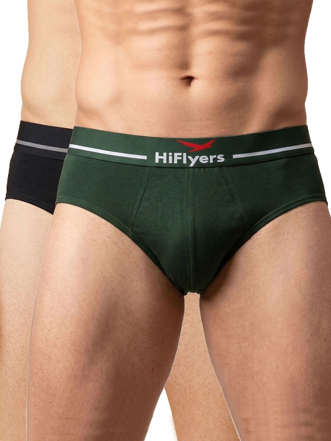 HiFlyers Men Pack of 2 Anti-Odour Cotton Blend Bikini-picture-47