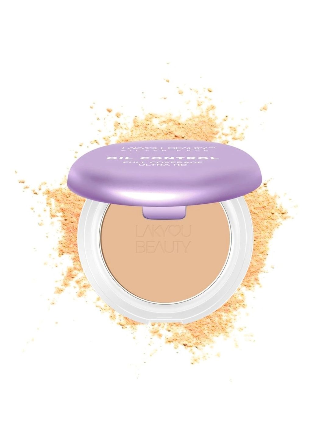 LAKYOU BEAUTY Oil Control 2in1 Compact Powder - 30 g - Pure Beige-picture-54