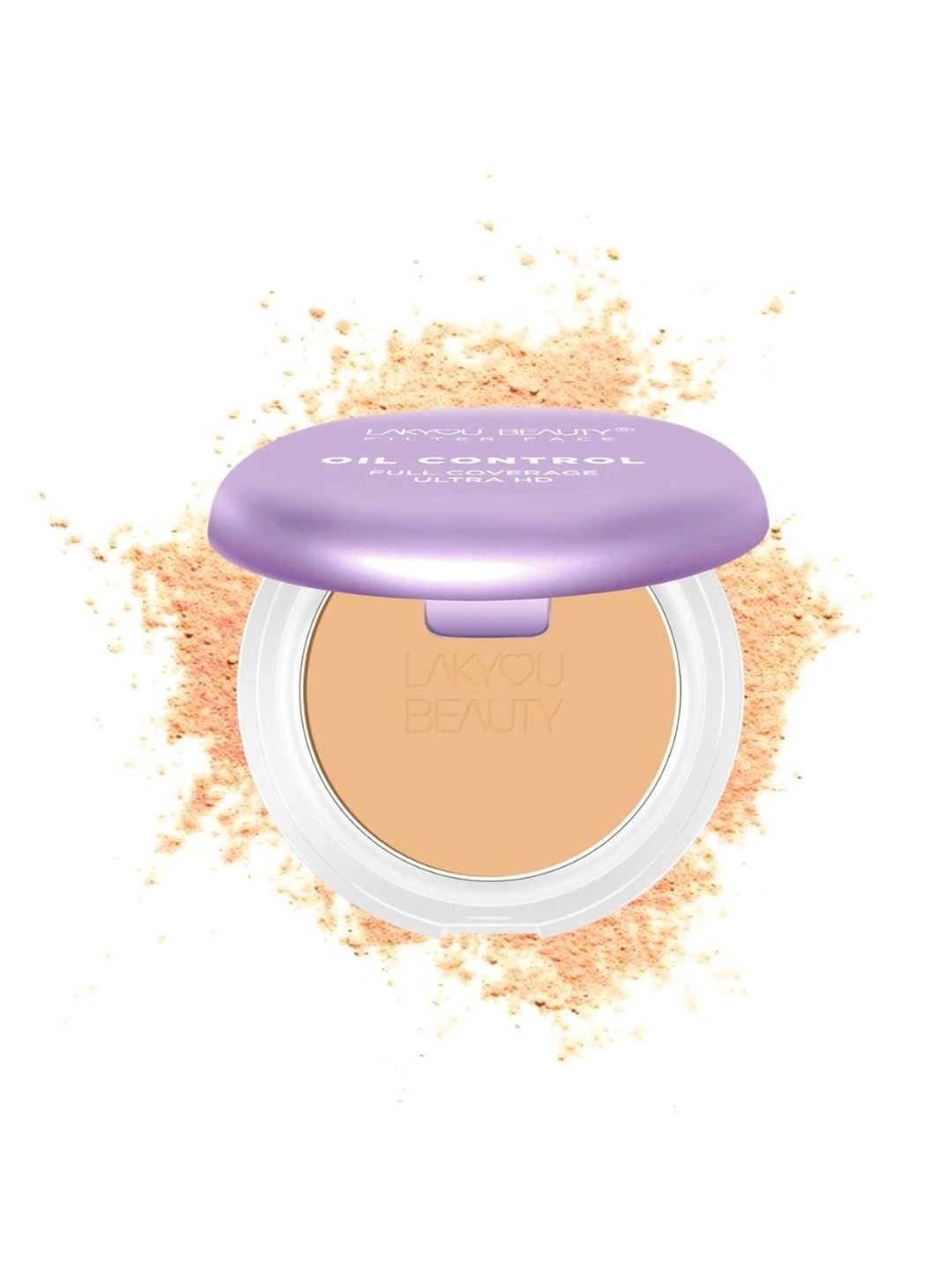 LAKYOU BEAUTY 2in1 HD Setting Compact Powder - 30 g - Soft Ivory-image-9