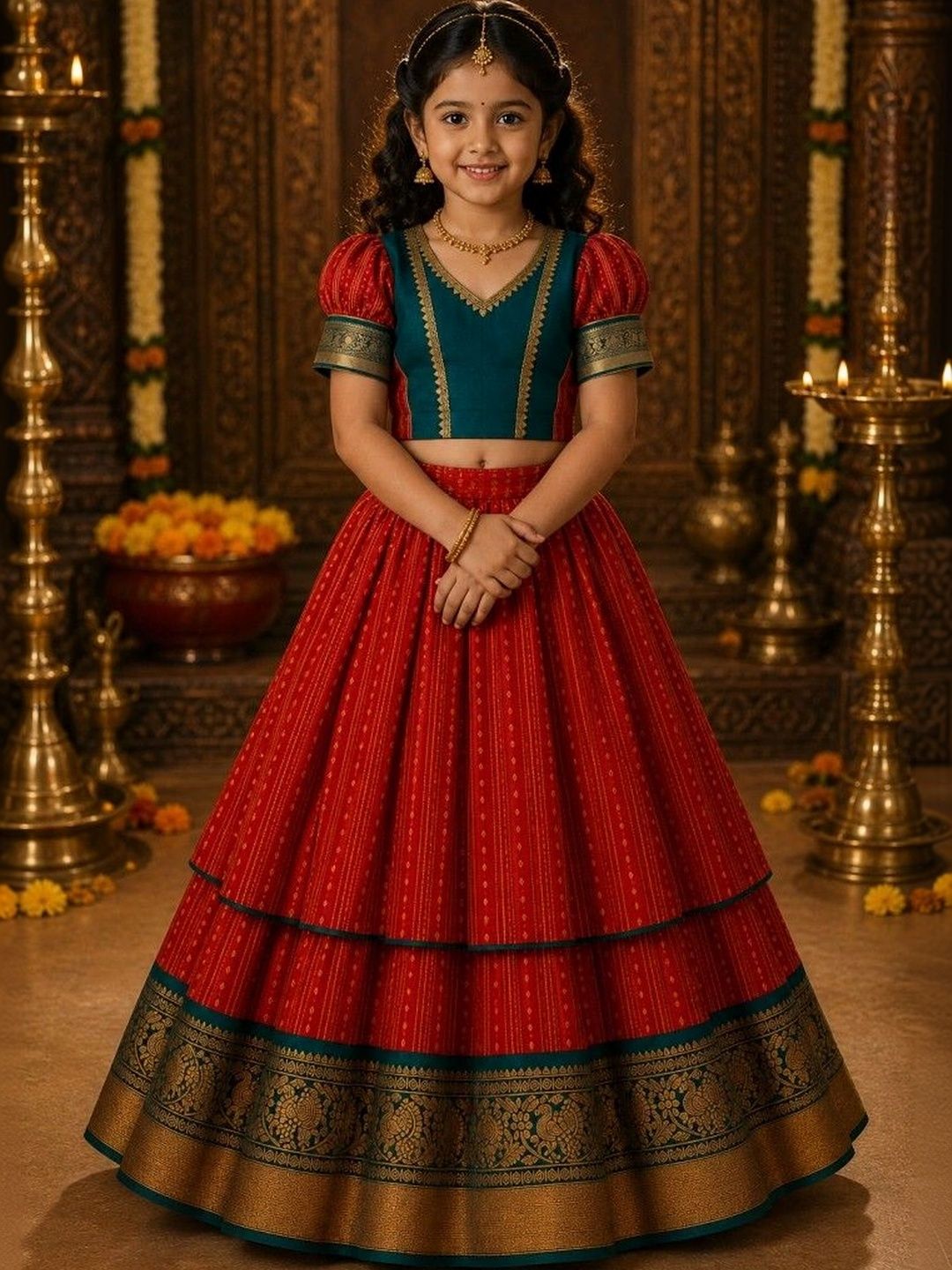 Ethzy Girls Ready to Wear Lehenga &-picture-38