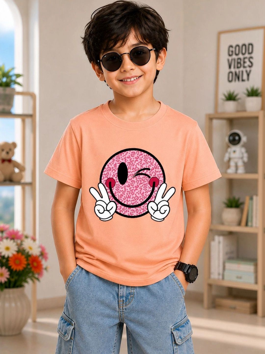 FIONAA TRENDZ Kids Printed T-shirt-picture-33