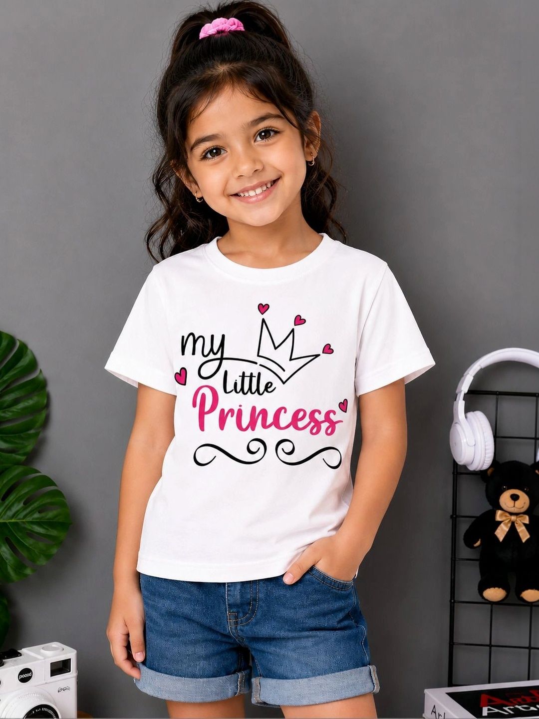 YK Kids Typography Printed T-shirt-picture-22