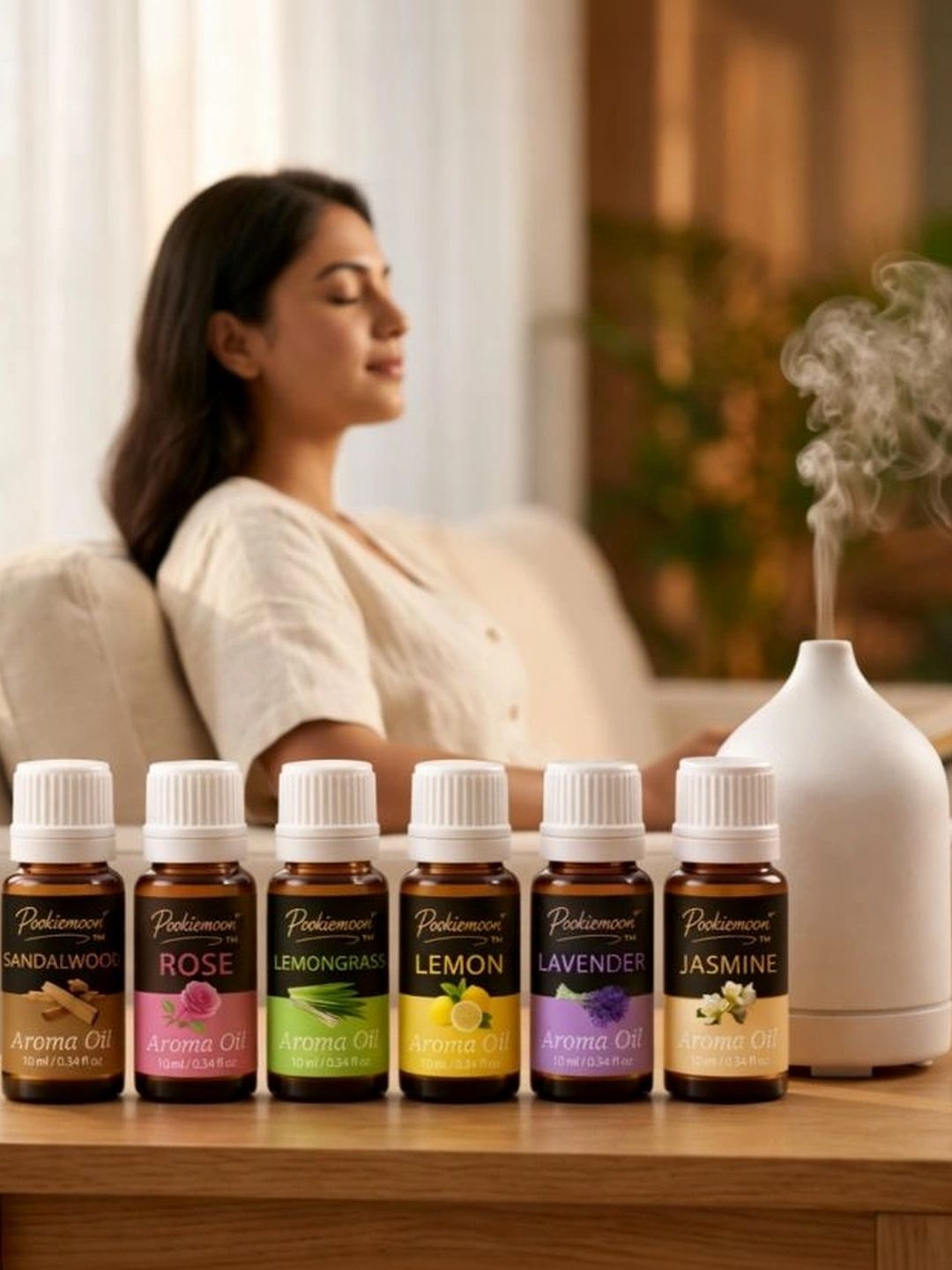 POOKIEMOON 6-Pcs Brown Long Lasting Aroma Oils 60ml-picture-35