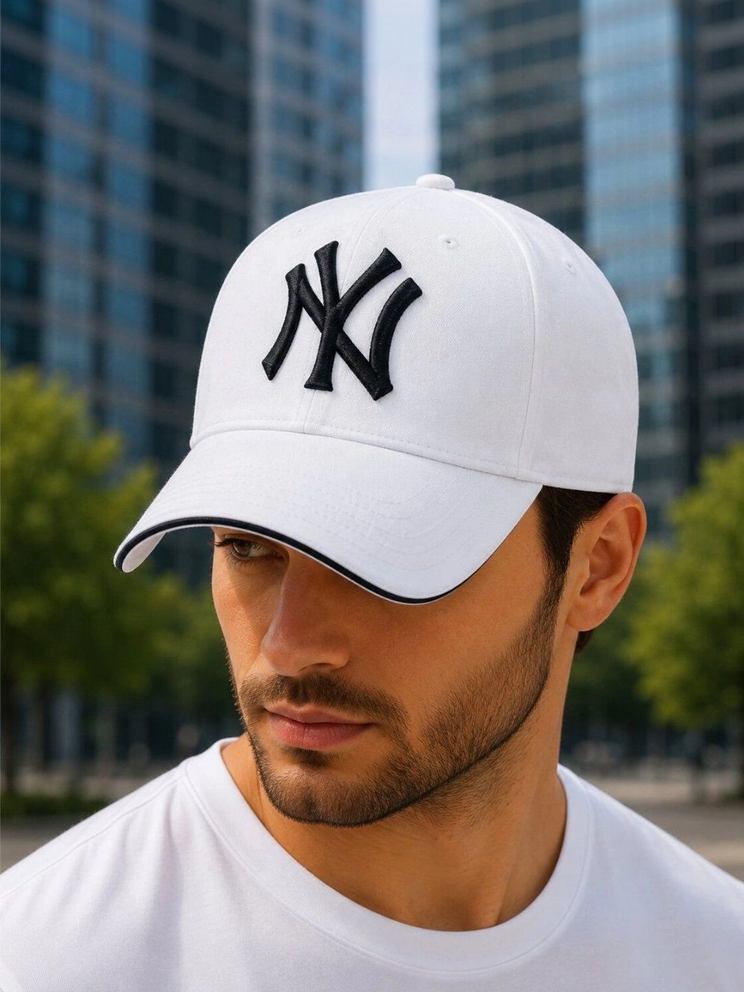 Blutech Unisex Embroidered Baseball Solid Sports Cotton Cap-image-30